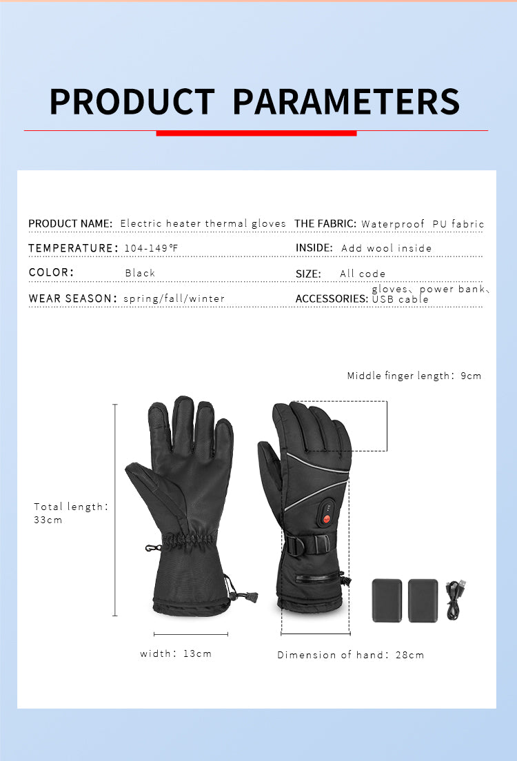 Heated Gloves - 6000mah